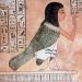 Ba représenté sous la forme d'un oiseau  Tombe N° 359 à Deir El Medina