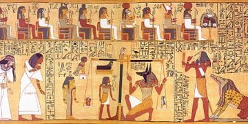 Ähnlichkeiten zwischen Anis Papyrus und dem Jüngsten Gericht