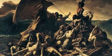 Raft ya Medusa - Uchoraji na Théodore Géricault