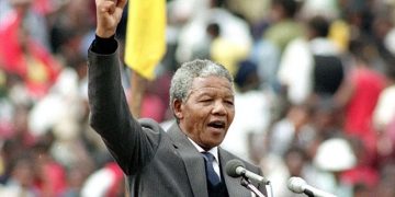 Inauguration of Nelson Mandela