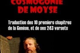 La cosmogonie de Moyse - Fabre d'Olivet Antoine