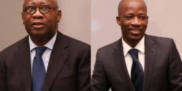 Laurent Gbagbo y Charles Blé Goudé