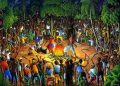 La prière de Boukman au Bois-Caïman