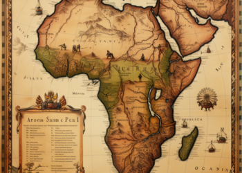 アフリケプリ アフリカの古い古代地図 575492b1 7303 4018 8d52 5fc55162b39e